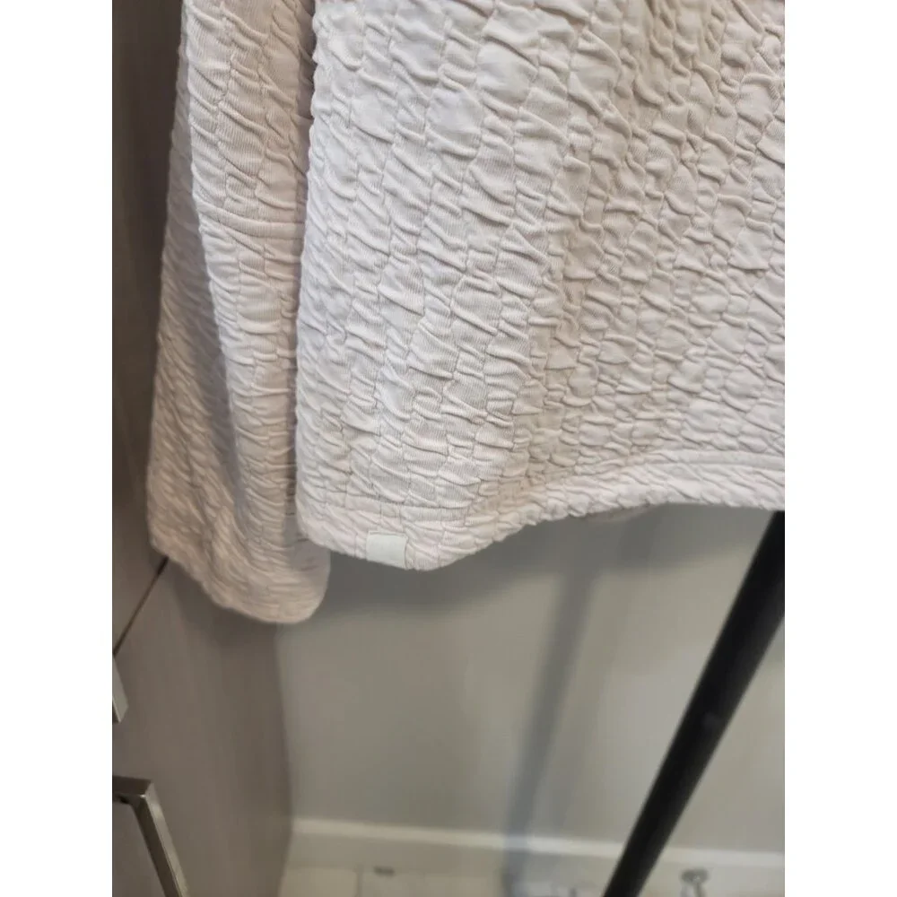 lululemon athletica Cream Textured Full-Zip Jacket